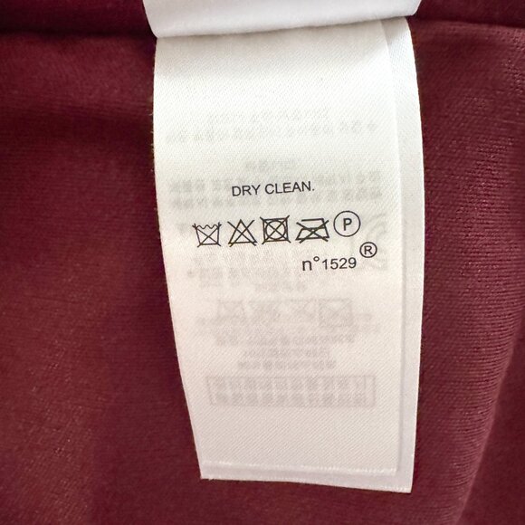 Lauren Ralph Lauren Velvet Dress Red Women's Plus Size 16 - Picture 8 of 9